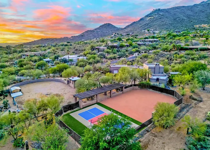 Desert Estate With Pool Casita Pickleball & Views * Cave Creek