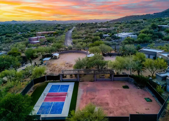Desert Estate With Pool Casita Pickleball & Views * Cave Creek