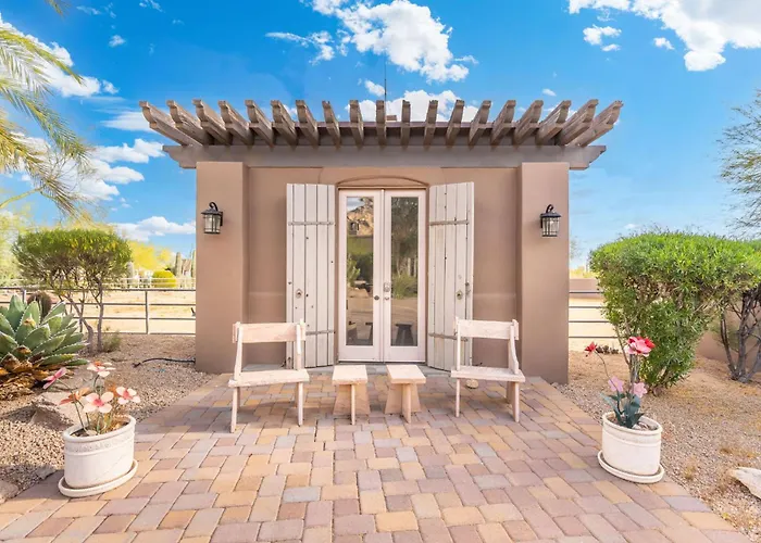 Dom wakacyjny Desert Estate With Pool Casita Pickleball & Views Cave Creek