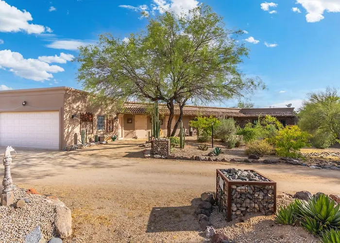 Desert Estate With Pool Casita Pickleball & Views * Cave Creek