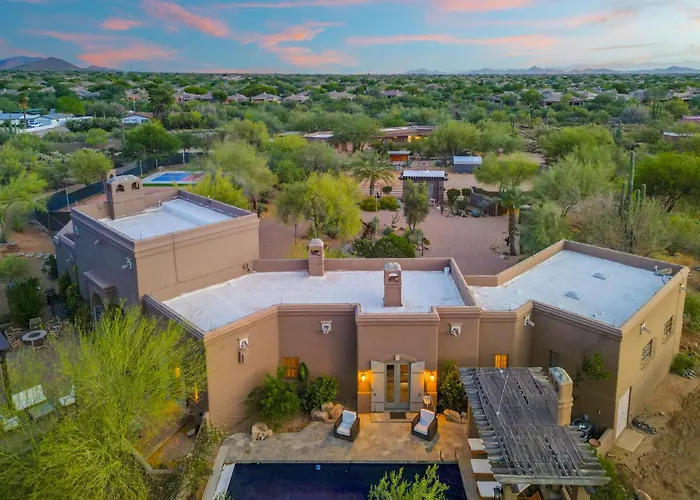 Desert Estate With Pool Casita Pickleball & Views Cave Creek
