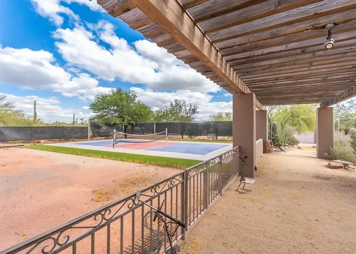 Desert Estate With Pool Casita Pickleball & Views *